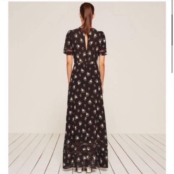 Reformation Patchouli Maxi Dress Lindsay Floral Size 6 - Picture 3 of 7